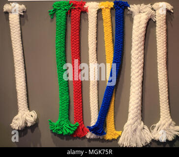 different kind of ropes Stock Photo