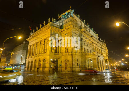 Národní divadlo (National Theatre) , Prague Stock Photo