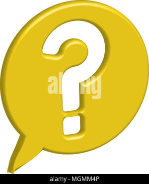 question, mark, icon, bubble, vector, speech, symbol, white, flat, logo Stock Vector