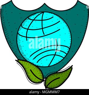 Earth Hour 60 Minute Template Stock Vector