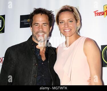 Shawn Christian, Ari Zucker at arrivals for NATAS 45th Daytime Emmy Awards Nominees Reception, The Hollywood Museum, Los Angeles, CA April 25, 2018. Photo By: Priscilla Grant/Everett Collection Stock Photo