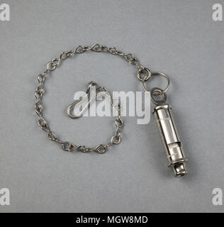 Metropolitan British police whistle england uk Stock Photo - Alamy