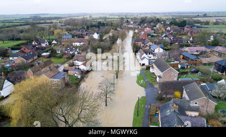 Aerial Picture Shows The Village Of Alconbury Weston In Cambridgeshire aerial-picture-shows-the-village-of-alconbury-weston-in-cambridgeshire