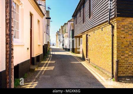 Island wall properties, Whitstable Kent Stock Photo