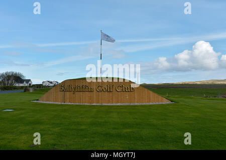 Ballyliffin golf club, Inishowen, County Donegal, Ireland, the venue for the Dubai Duty Free Irish Open , July 2018. ©George Sweeney / Alamy Stock Pho Stock Photo