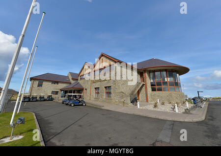 Ballyliffin golf club, Inishowen, County Donegal, Ireland, the venue for the Dubai Duty Free Irish Open , July 2018. ©George Sweeney / Alamy Stock Pho Stock Photo