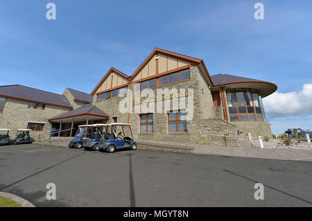 Ballyliffin golf club, Inishowen, County Donegal, Ireland, the venue for the Dubai Duty Free Irish Open , July 2018. ©George Sweeney / Alamy Stock Pho Stock Photo