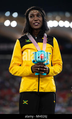 Women's 800m Medal Ceremony-Commonwealth Games 2018 Stock Photo - Alamy