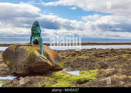 Mermaid of the North in Balintore, Scotland Stock Photo - Alamy