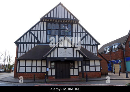 Cranleigh village hall in Surrey. The largest village in England. Stock Photo