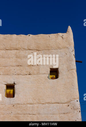 Traditional clay and silt homes in a village, Asir Province, Aseer, Saudi Arabia Stock Photo