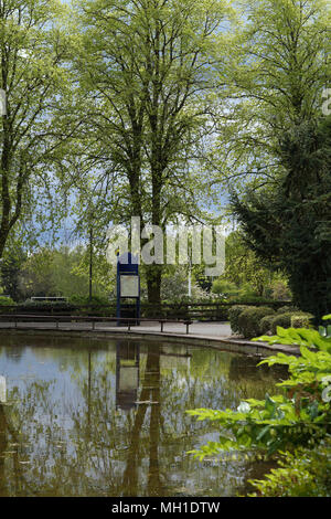 Strathaven Park, John Hastie Park, South Lanarkshire on a Sunny Day Stock Photo