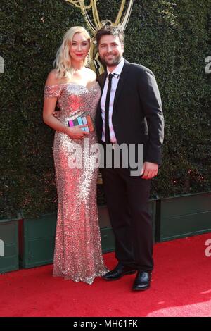 Pasadena, CA. 29th Apr, 2018. Freddie Smith, Guest at arrivals for 45th Annual Daytime Emmy Awards - Part 2, Pasadena Civic Center, Pasadena, CA April 29, 2018. Credit: Priscilla Grant/Everett Collection/Alamy Live News Stock Photo