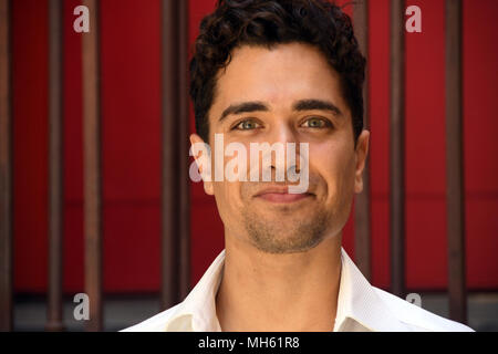 Rome Italy 30 April 2018 - Cinemas Barberini Photocall presentation movie LE GRIDA DEL SILENZIO Luca Avallone in the role of Luca Credit: Giuseppe Andidero/Alamy Live News Stock Photo