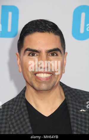 Los Angeles, USA. 30th April 2018. Eddie Piolin Sotelo  04/30/2018 The Los Angeles premiere of 'Overboard' held at the Regency Village Theatre in Los Angeles, CA Photo by Izumi Hasegawa / HollywoodNewsWire.co Credit: Hollywood News Wire Inc./Alamy Live News Stock Photo