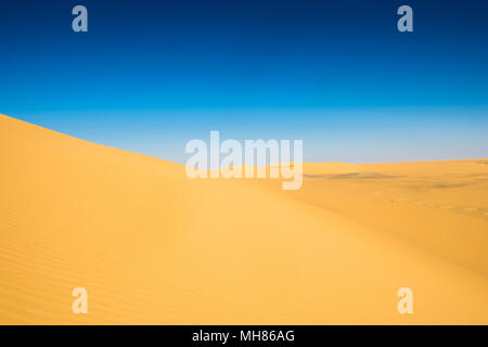 Spectacular view of the Sahara desert, Egypt Stock Photo