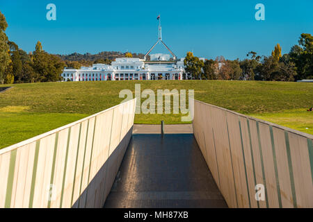 Old Parliament House in Canberra, Australia Stock Photo