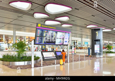 Interior new changi airport terminal hi-res stock photography and images -  Alamy