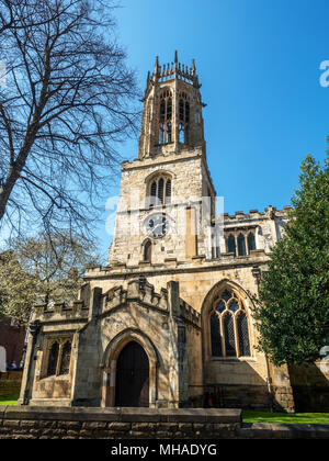 All Saints Pavement grade I listed Church of England parish church in York Yorkshire England Stock Photo