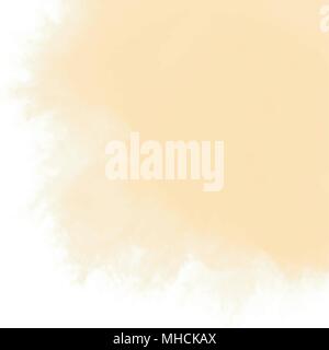 yellow watercolor veil background pattern, vector illustration Stock Vector
