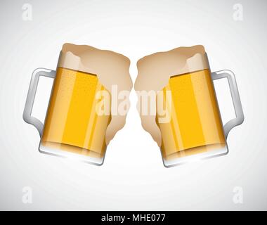 coold beers  Stock Vector