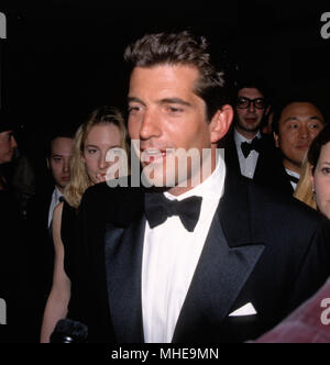 Washington DC. USA, 25th April, -1998 John F. Kennedy Jr. arrives at the Washington Hilton Hotel to attend the annual White House Correspondents Dinner. Credit:Mark Reinstein /MediaPunch Stock Photo
