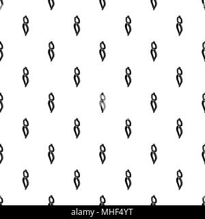Blacksmith tong pattern vector seamless repeating for any web design Stock Vector
