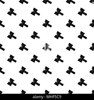 Big sledgehammer pattern vector seamless repeating for any web design Stock Vector