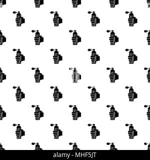 Spray insects pattern vector seamless repeating for any web design Stock Vector
