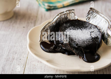 Souffle  is a baked egg-based dish which originated in early eighteenth century France. Stock Photo