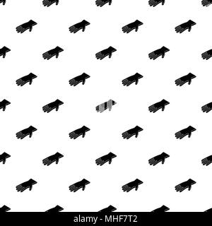 Welding gloves pattern vector seamless Stock Vector