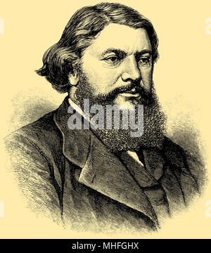 Gustave Courbet (born June 10 1819, died December 31, 1877), Stock Photo