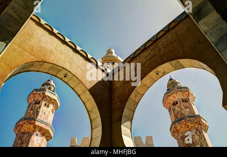 Touba Mosque, center of Mouridism and Cheikh Amadou Bamba burial place, Senegal Stock Photo