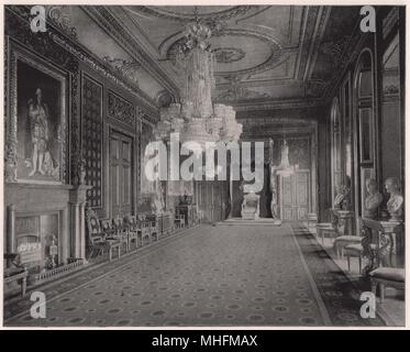 Throne room of Windsor Castle Stock Photo - Alamy