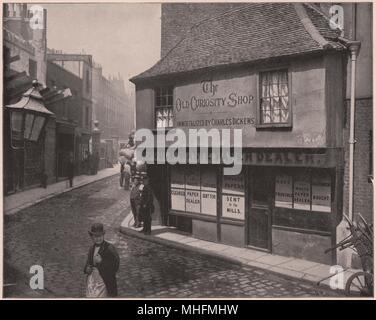 Old Curiosity shop, London Stock Photo