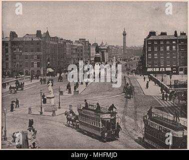 Sackville street, Dublin Stock Photo