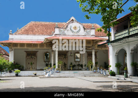 Sultans palace Kraton Yogyakarta Java Indonesia Stock Photo