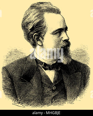 Franz Holtzendorff (born October 14, 1829), Stock Photo