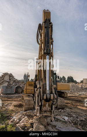 Garzweiler surface mine. Immerath (Erkelenz) Tagebau Garzweiler Stock Photo