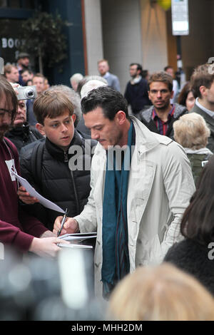 London, UK, 1st May, 2018. Luke Evans attends Chess musical opening night at the London Coliseum Stock Photo