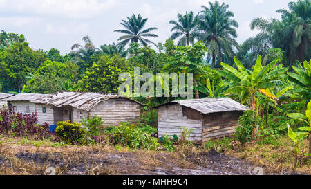 cameroon house small village alamy poor