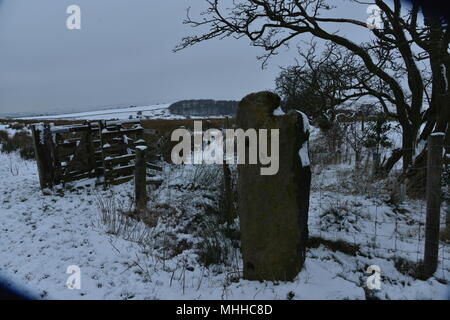 In the area Dean Clough Reservoir Stock Photo