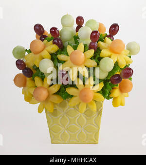 Fruit Flowers Bouquet Stock Photo