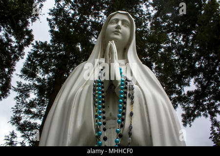 Statue of Our Lady of Fatima Stock Photo