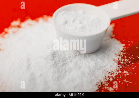 Dry Chemical Powder. Could be a natural chemical extract or product of industrial chemistry. Stock Photo