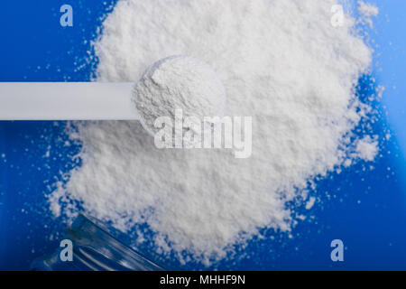 Dry Chemical Powder. Could be a natural chemical extract or product of industrial chemistry. Stock Photo