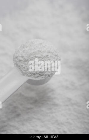 Dry Chemical Powder. Could be a natural chemical extract or product of industrial chemistry. Stock Photo