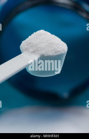 Dry Chemical Powder. Could be a natural chemical extract or product of industrial chemistry. Stock Photo