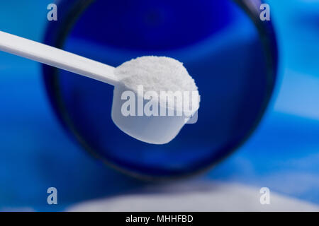 Dry Chemical Powder. Could be a natural chemical extract or product of industrial chemistry. Stock Photo