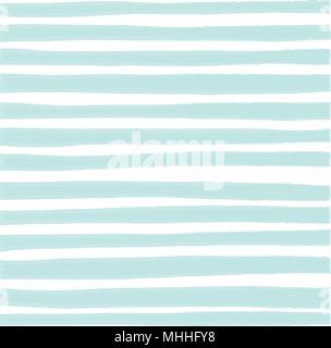 Hand drawn seamless striped pattern Stock Vector